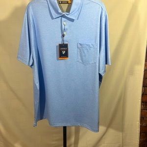 🔴 Nwt Cremieux XL Blue polo Shirt